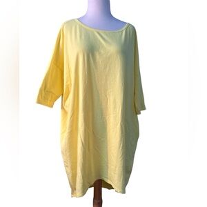 LuLaRoe Yellow Tunic Top
